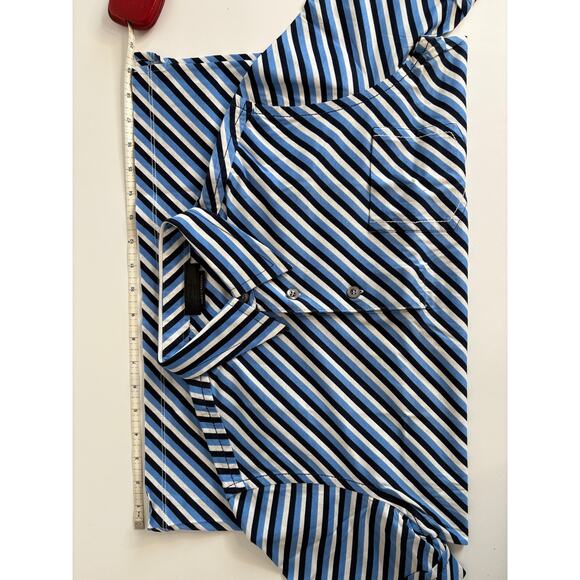 Prada Diagonally Striped Polo Small - Picture 13 of 13